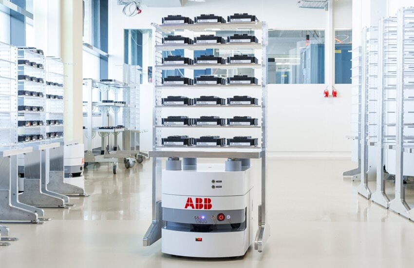 Development of a mobile robot for cleanroom manufacturing