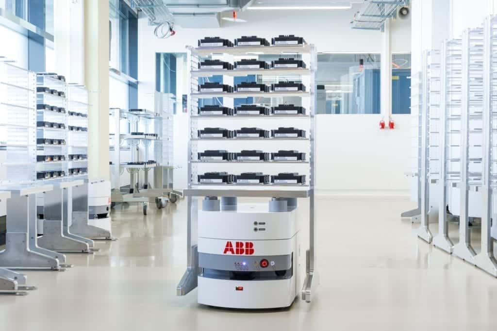 BlueBotics Autonomous Navigation drives ABB's mini mobile robots