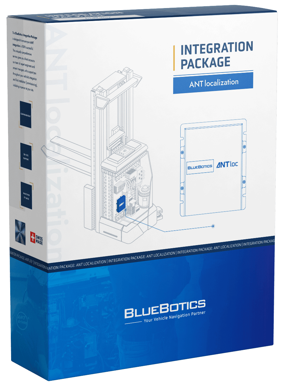 BlueBotics ANT loc box Integration packet